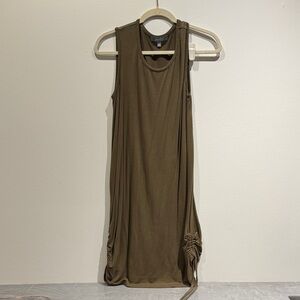 Cotton sleeveless casual sundress/cover up